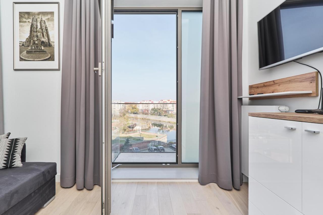 Eleganckie Studia Wyspa Slodowa By Noclegi Renters Wrocław Eksteriør bilde