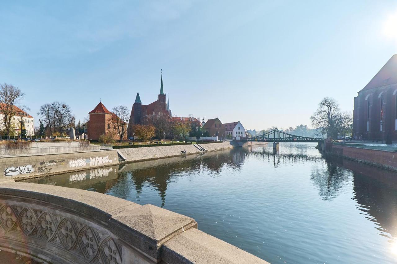 Eleganckie Studia Wyspa Slodowa By Noclegi Renters Wrocław Eksteriør bilde