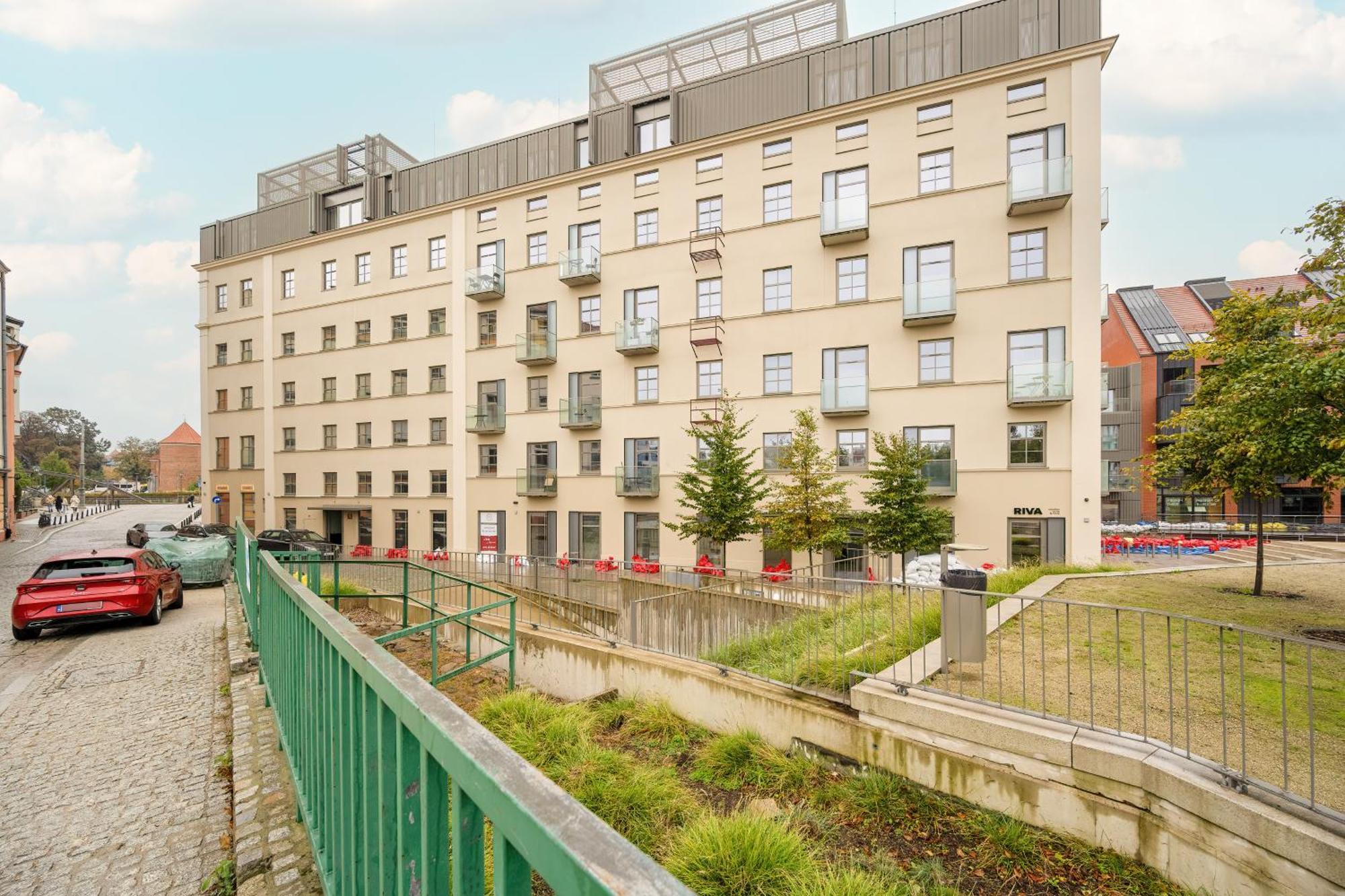 Eleganckie Studia Wyspa Slodowa By Noclegi Renters Wrocław Eksteriør bilde