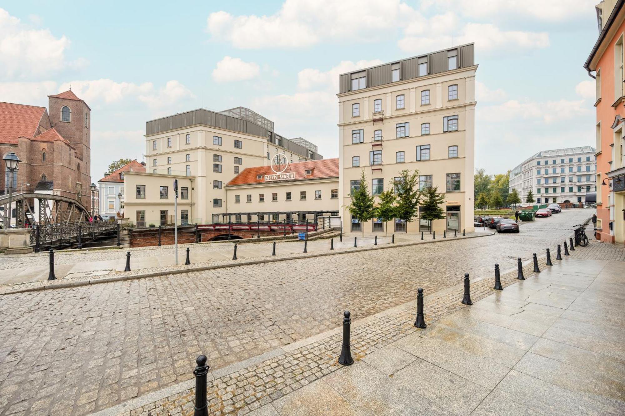 Eleganckie Studia Wyspa Slodowa By Noclegi Renters Wrocław Eksteriør bilde